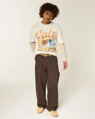 Boxy University of Tennessee Volunteers T-shirt met print