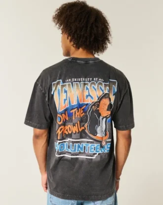 Boxy University of Tennessee Volunteers T-shirt met print