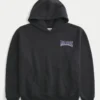 Boxy University of Washington Huskies Graphic Hoodie Boxy University of Washington Huskies Graphic Hoodie