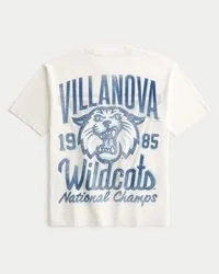 Boxy Villanova University Wildcats T-shirt met opdruk