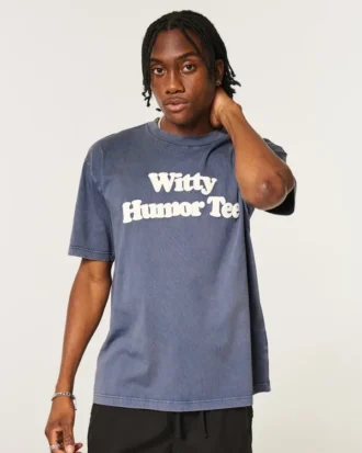 Boxy Witty Humor T-shirt T-shirt met print