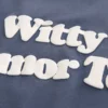 Boxy Witty Humor T-shirt T-shirt met print
