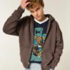 Boxy Zip-Up Hoodie Boxy Zip-Up Hoodie