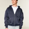 Boxy Zip-Up Hoodie Boxy Zip-Up Hoodie