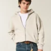 Boxy Zip-Up Hoodie Boxy Zip-Up Hoodie