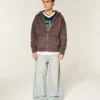 Boxy Zip-Up Hoodie Boxy Zip-Up Hoodie