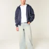 Boxy Zip-Up Hoodie Boxy Zip-Up Hoodie