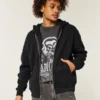 Boxy Zip-Up Hoodie Boxy Zip-Up Hoodie