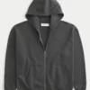 Boxy Zip-Up Hoodie Boxy Zip-Up Hoodie