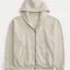 Boxy Zip-Up Hoodie Boxy Zip-Up Hoodie