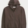 Boxy Zip-Up Hoodie Boxy Zip-Up Hoodie