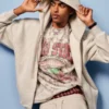 Boxy Zip-Up Hoodie Boxy Zip-Up Hoodie