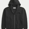 Boxy Zip-Up Tokyo Graphic Hoodie Boxy Zip-Up Tokyo Graphic Hoodie