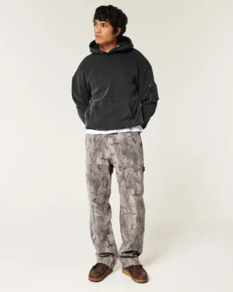 Camo baggy carpenter jeans