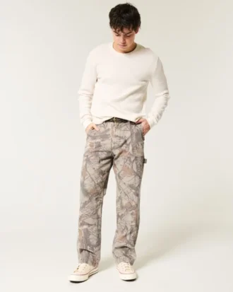 Camo baggy carpenterbroek