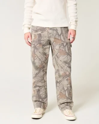 Camo baggy carpenterbroek