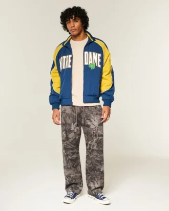 Camo baggy joggingbroek