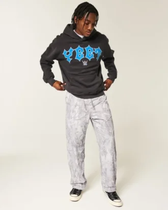 Camo baggy trainingsbroek