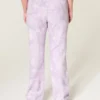 Camo bootcut joggingbroek