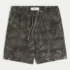 Camo fleece short boven de knie Camo fleece short boven de knie