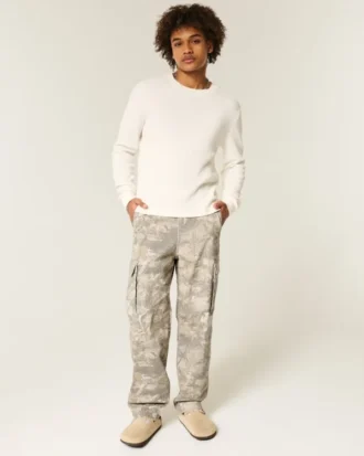 Camo Skater Baggy Cargo Broek
