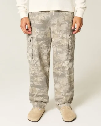 Camo Skater Baggy Cargo Broek