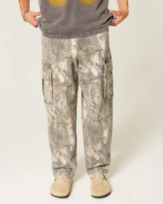 Camo Skater Baggy Cargo Broek