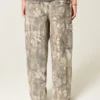 Camo Skater Baggy Cargo Broek