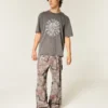Camo superbaggy schildersjeans