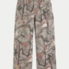 Camo superbaggy schildersjeans