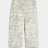Camo superbaggy schildersjeans