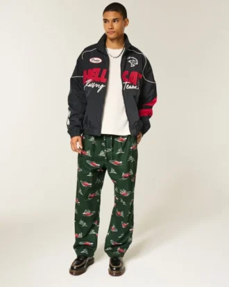 Car Graphic Flannel Pyjamabroek
