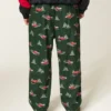 Car Graphic Flannel Pyjamabroek Car Graphic Flannel Pyjamabroek