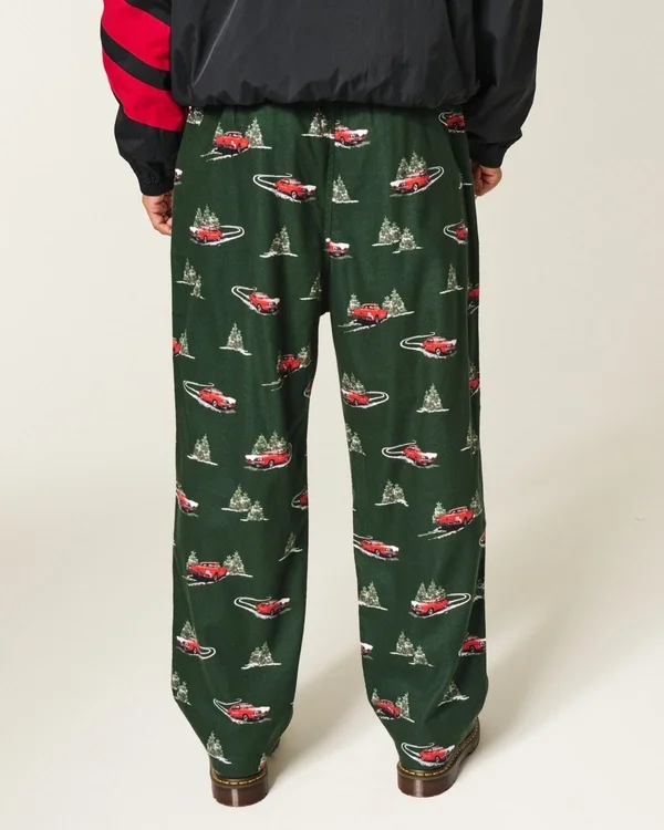 Car Graphic Flannel Pyjamabroek Car Graphic Flannel Pyjamabroek
