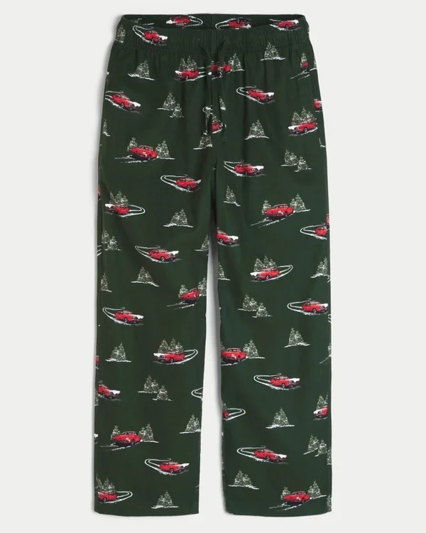 Car Graphic Flannel Pyjamabroek Car Graphic Flannel Pyjamabroek