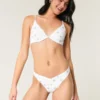 Cheekiest bikinibroekje met hoge beenuitsnijding en oogjes