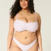 Cheeky bikinibroekje met hoge beenuitsnijding