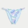 Cheeky bikinibroekje met hoge pijpjes in haakstijl