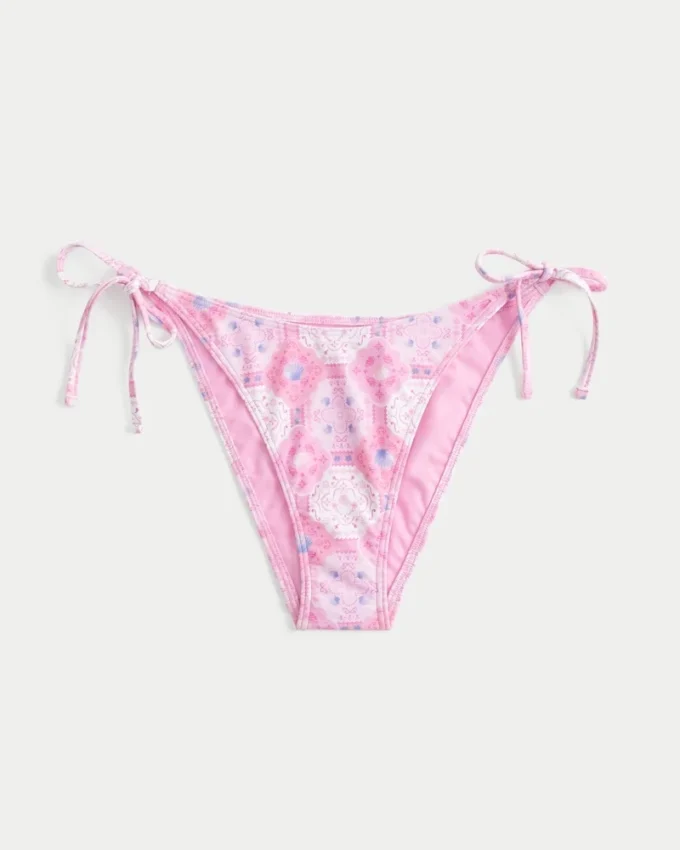 Cheeky bikinibroekje met strik aan de zijkant