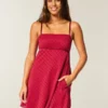 Chiffon babydoll mini-jurk Chiffon babydoll mini-jurk