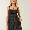 Chiffon babydoll mini-jurk Chiffon babydoll mini-jurk