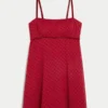 Chiffon babydoll mini-jurk Chiffon babydoll mini-jurk