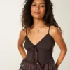 Chiffon Ruffle Cami