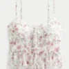 Chiffon Ruffle Cami