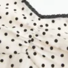 Chiffon tanktop met kanten rand Chiffon tanktop met kanten rand
