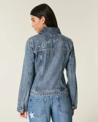 Class of ’26 grafisch denim jack