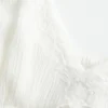Crinkle Shine Flyaway Babydoll Top Crinkle Shine Flyaway Babydoll Top