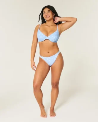 Curvy beugel-plunge bikinitop