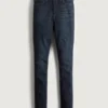 Curvy High-Rise Dark Wash Jean Leggings