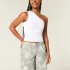 Curvy laag uitgesneden camouflage baggy jort